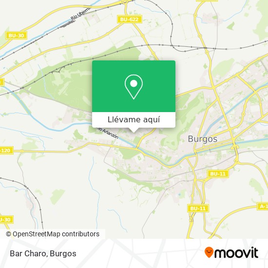 Mapa Bar Charo