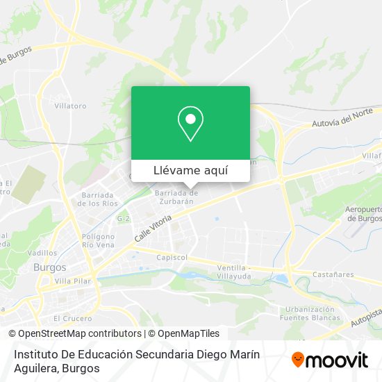 Mapa Instituto De Educación Secundaria Diego Marín Aguilera