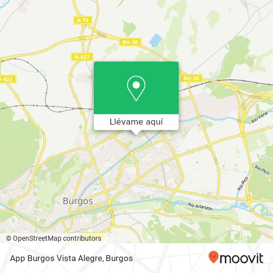 Mapa App Burgos Vista Alegre