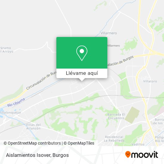 Mapa Aislamientos Isover
