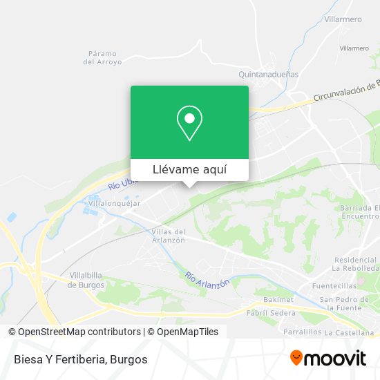 Mapa Biesa Y Fertiberia