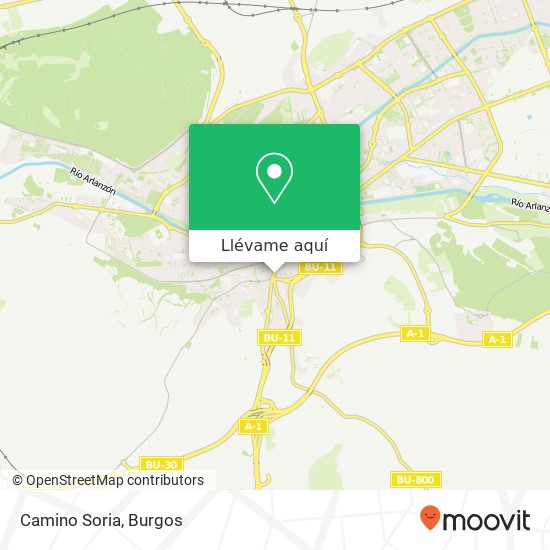 Mapa Camino Soria