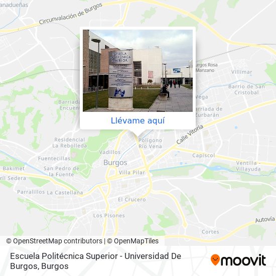 Mapa Escuela Politécnica Superior - Universidad De Burgos