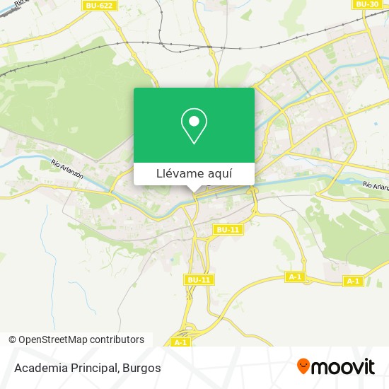 Mapa Academia Principal