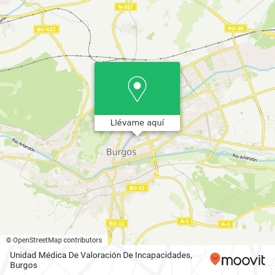 Mapa Unidad Médica De Valoración De Incapacidades