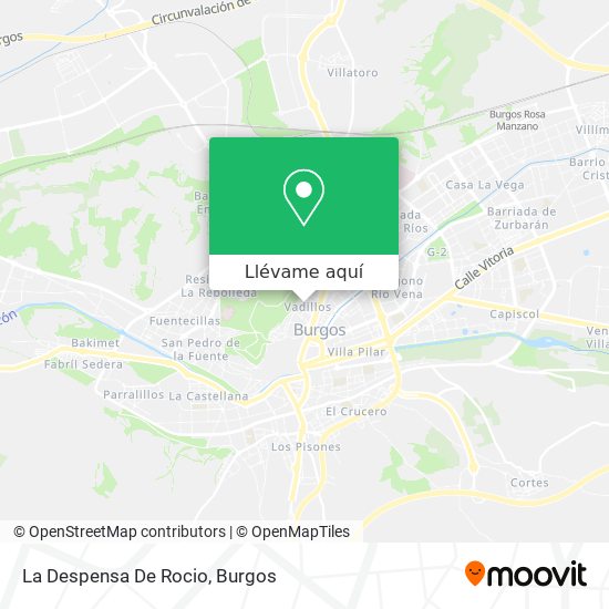 Mapa La Despensa De Rocio
