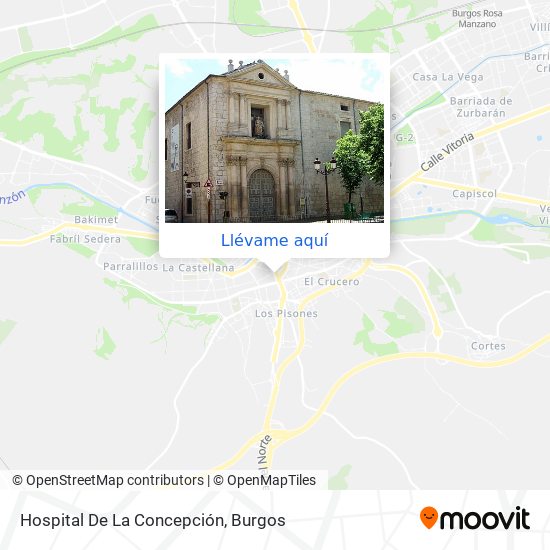 Mapa Hospital De La Concepción