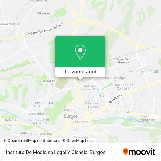 Mapa Instituto De Medicina Legal Y Ciencia