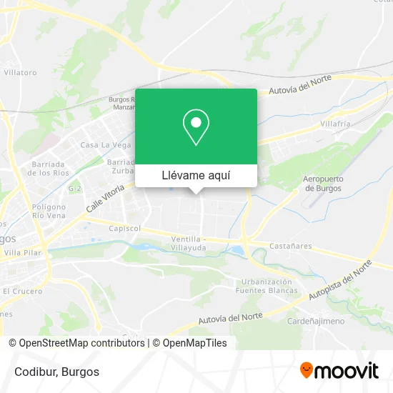 Mapa Codibur