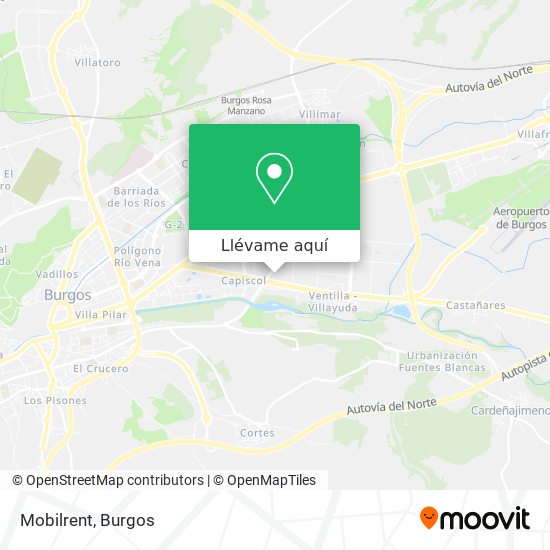 Mapa Mobilrent