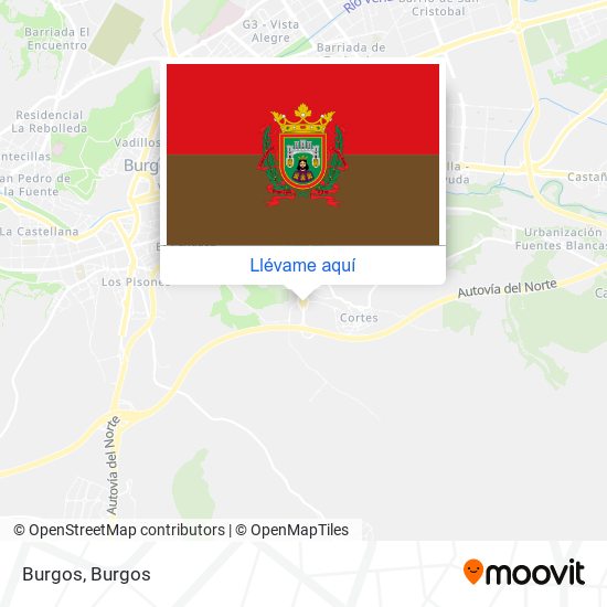 Mapa Burgos