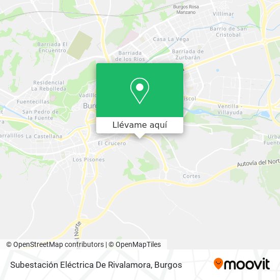 Mapa Subestación Eléctrica De Rivalamora