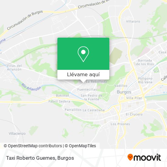 Mapa Taxi Roberto Guemes