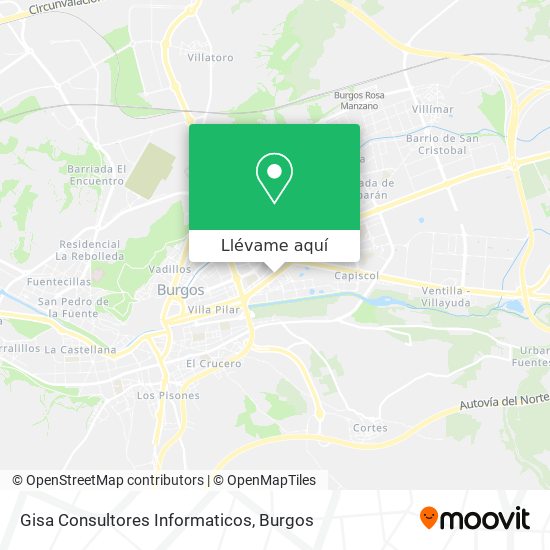 Mapa Gisa Consultores Informaticos