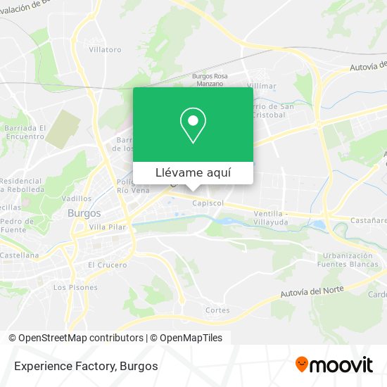 Mapa Experience Factory