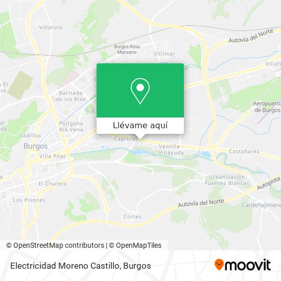 Mapa Electricidad Moreno Castillo