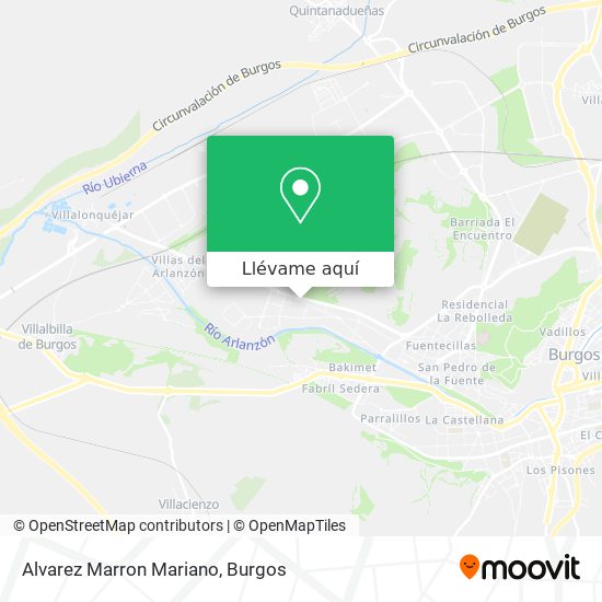 Mapa Alvarez Marron Mariano