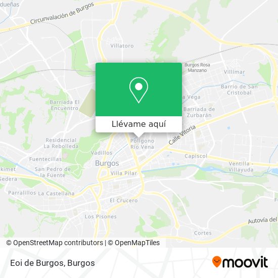 Mapa Eoi de Burgos