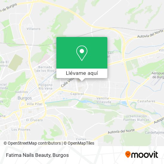 Mapa Fatima Nails Beauty