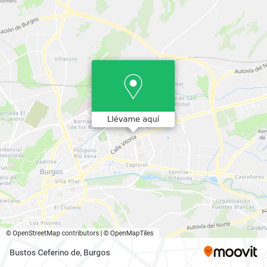 Mapa Bustos Ceferino de