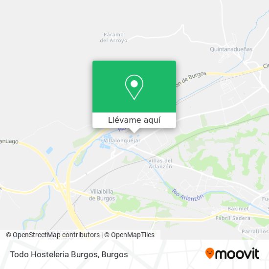 Mapa Todo Hosteleria Burgos