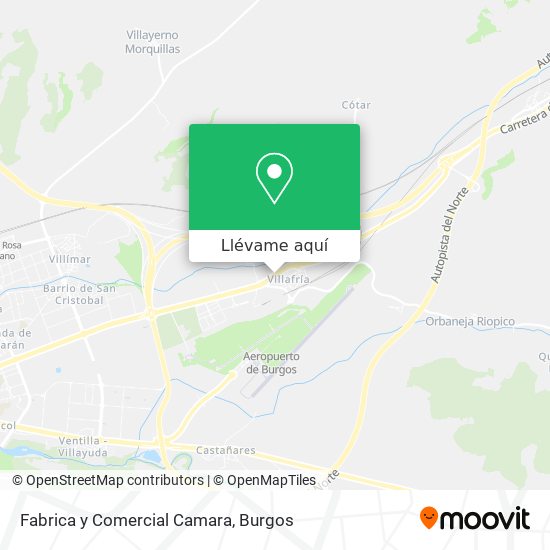 Mapa Fabrica y Comercial Camara