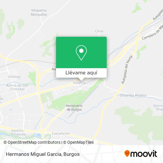 Mapa Hermanos Miguel Garcia