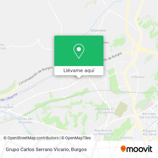 Mapa Grupo Carlos Serrano Vicario