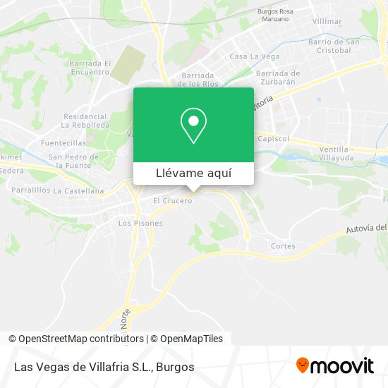 Mapa Las Vegas de Villafria S.L.