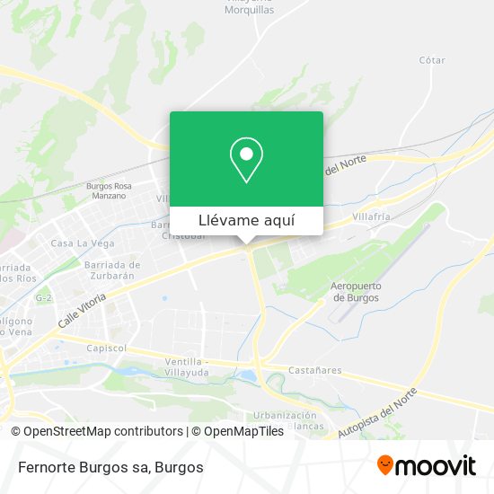 Mapa Fernorte Burgos sa