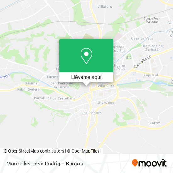 Mapa Mármoles José Rodrigo