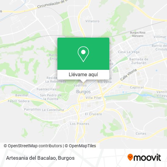 Mapa Artesania del Bacalao