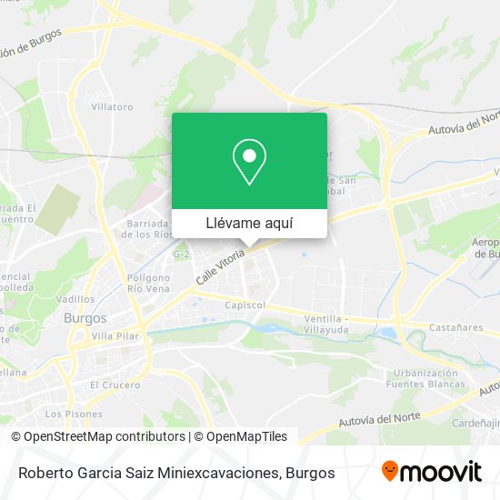 Mapa Roberto Garcia Saiz Miniexcavaciones