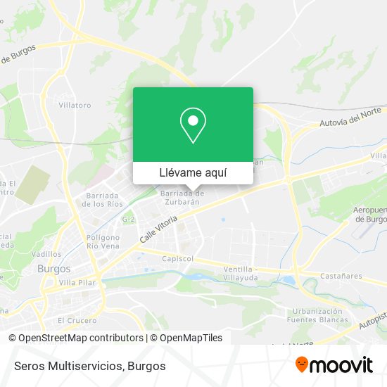 Mapa Seros Multiservicios