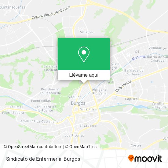Mapa Sindicato de Enfermeria