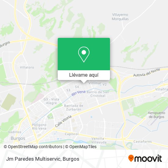 Mapa Jm Paredes Multiservic