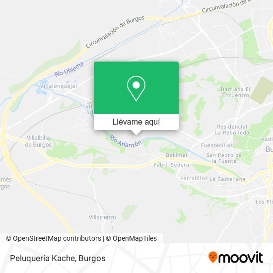 Mapa Peluquería Kache