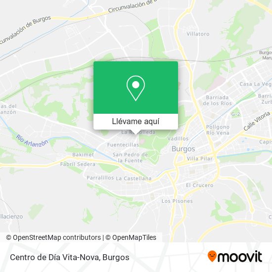 Mapa Centro de Día Vita-Nova