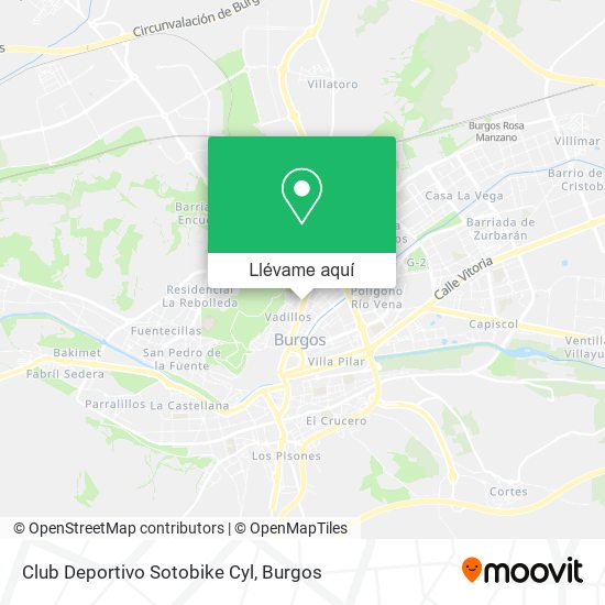 Mapa Club Deportivo Sotobike Cyl