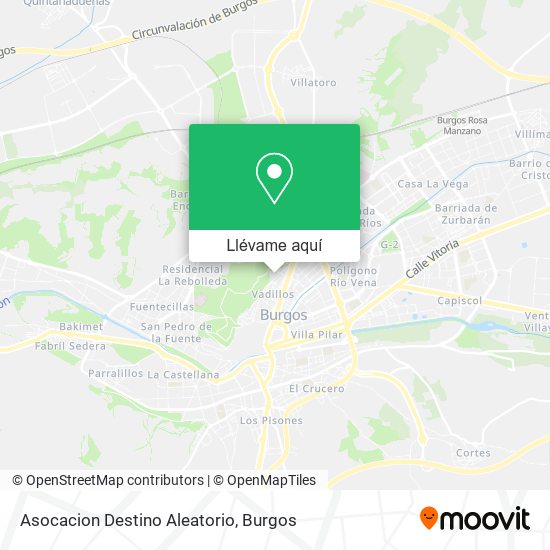 Mapa Asocacion Destino Aleatorio