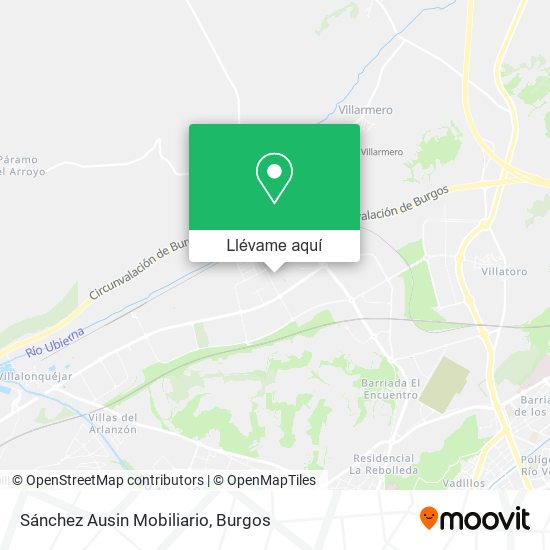 Mapa Sánchez Ausin Mobiliario