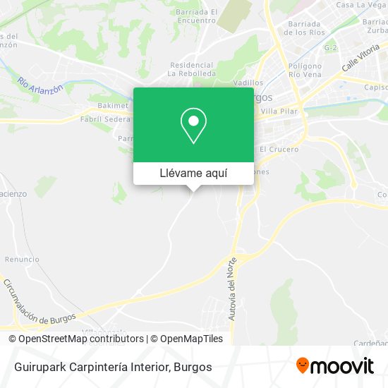 Mapa Guirupark Carpintería Interior