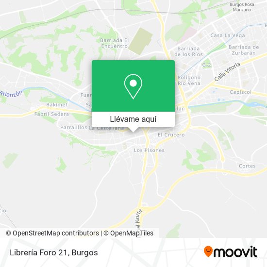 Mapa Librería Foro 21