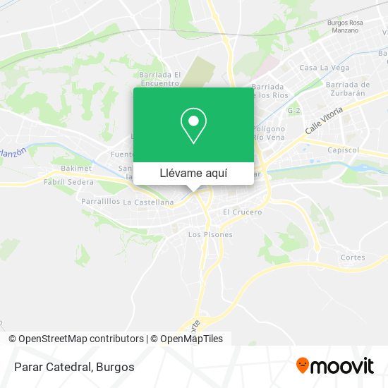 Mapa Parar Catedral