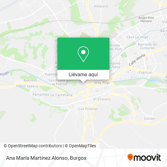 Mapa Ana María Martínez Alonso