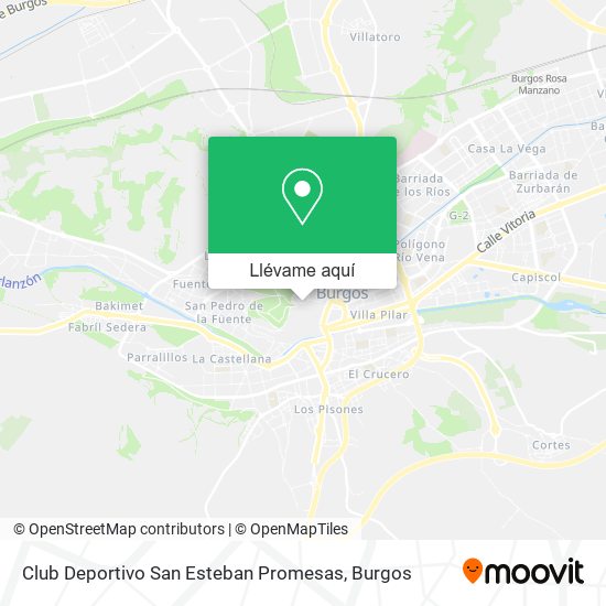 Mapa Club Deportivo San Esteban Promesas