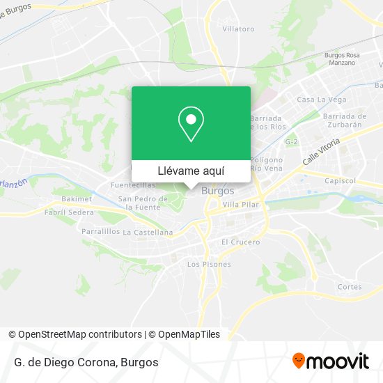 Mapa G. de Diego Corona