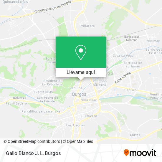 Mapa Gallo Blanco J. L