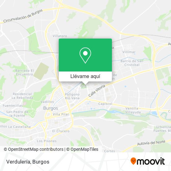 Mapa Verdulería