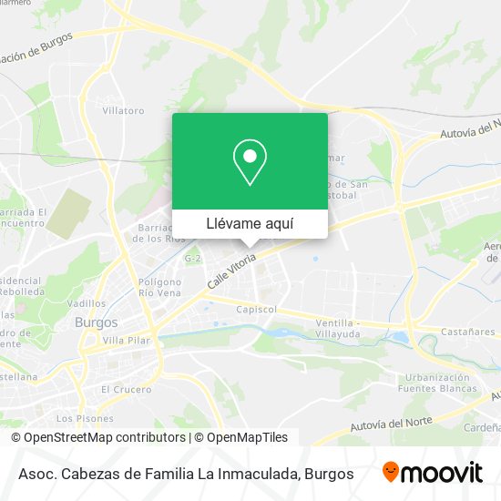 Mapa Asoc. Cabezas de Familia La Inmaculada